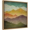 Mountain View by Ryan Fowler Canvas Wall Art Print Framed